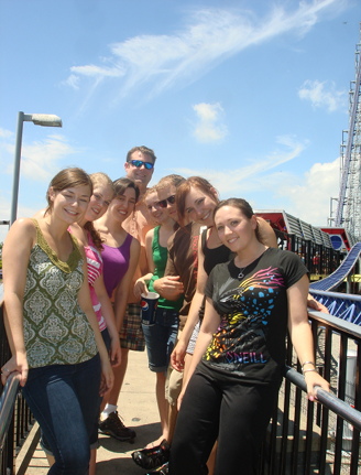 Meral, Kaitlin, Rochelle, Tony, Abi, Kevin, Megan, Gina