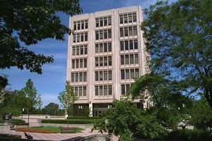 Crawford Hall in Case Western Reserve Main Quad